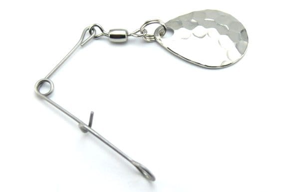 Agm Spinner Jig Size 1 Colorado  - Hammered Nickel (6Pcs)