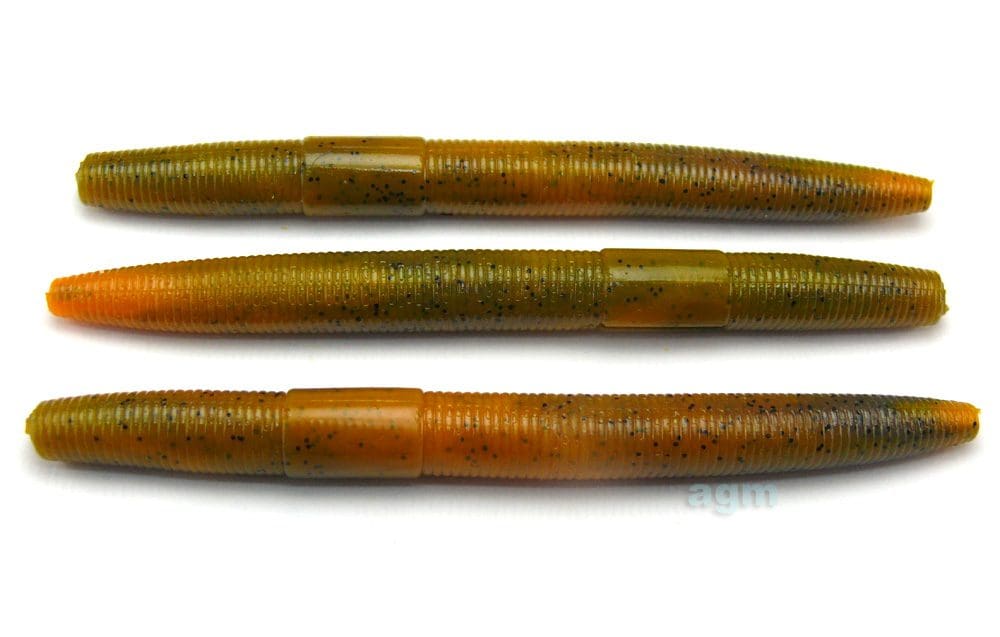 Agm 4In Stick Worm Natural Craw 8Pcs