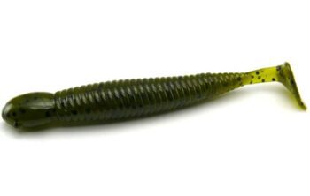 AGM 3.25" Paddler Grub - Green Pumpkin (8pcs)