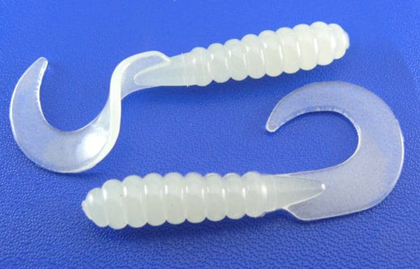 Agm 3In Curltail Grub Glow 10Pcs