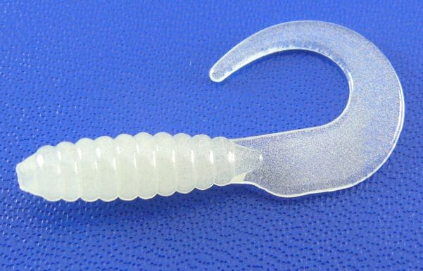 Agm 2In Curly Grub Glow 20Pcs