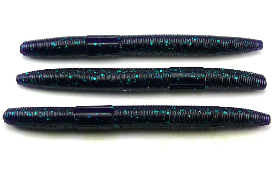Agm 4In Stick Worm Junebug 8Pcs