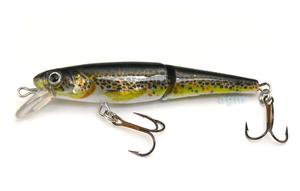 Hester 2.75&Quot; Jointed Trout Minnow - Brook Trout