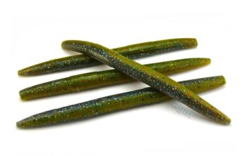 AGM 5in Stick Worm Camo 8pcs