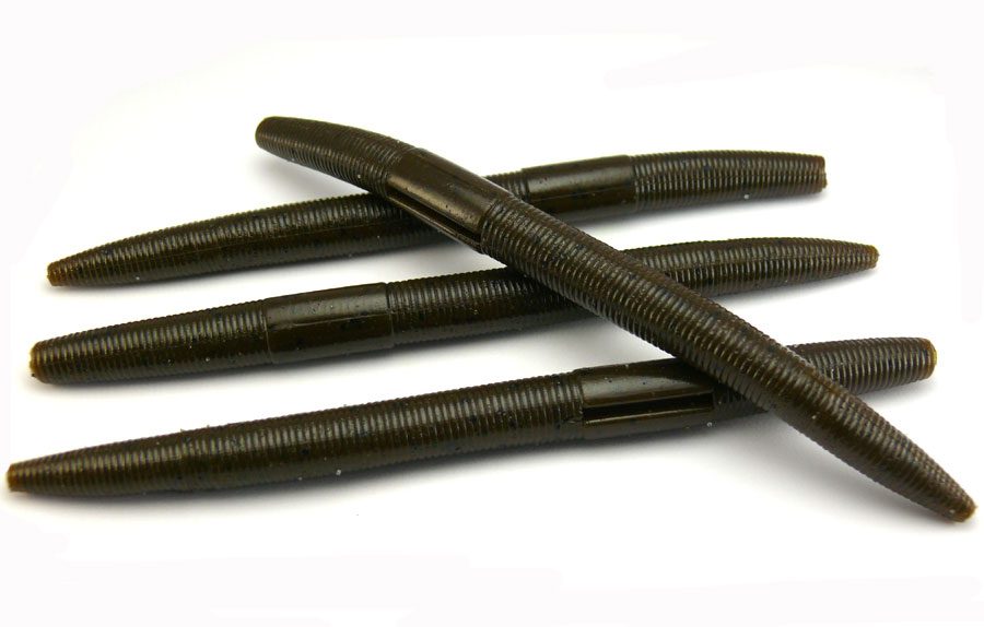 Agm 5In Stick Worm Green Pumpkin 8Pcs