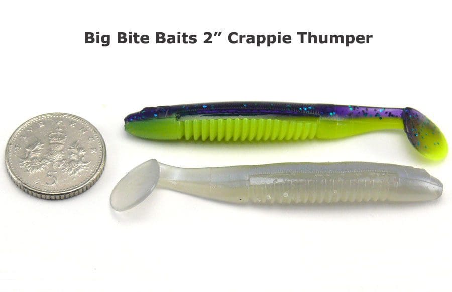 Big Bite 2&Quot; Crappie Thumper - Alewife (10Pcs)