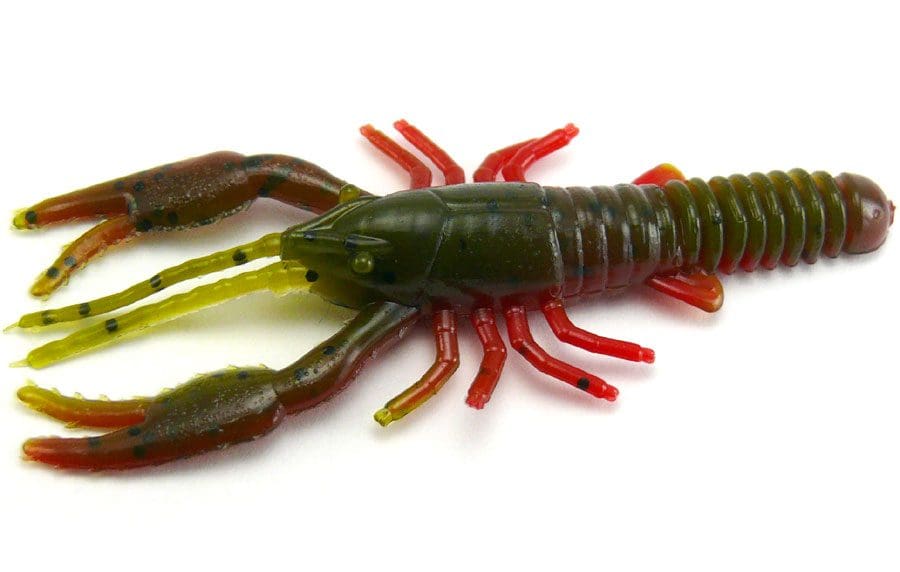 Agm 3In Crayfish Green Pumpkin/Red 8Pcs