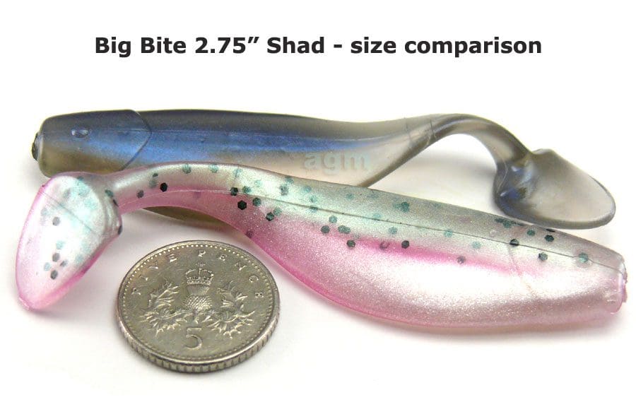Big Bite 2.75&Quot; Shad - Fire Tiger (6Pcs)