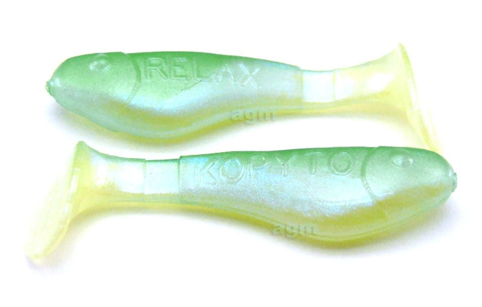 Relax 1&Quot; Kopyto Shad - Blue Pearl/Green Back (5Pcs)