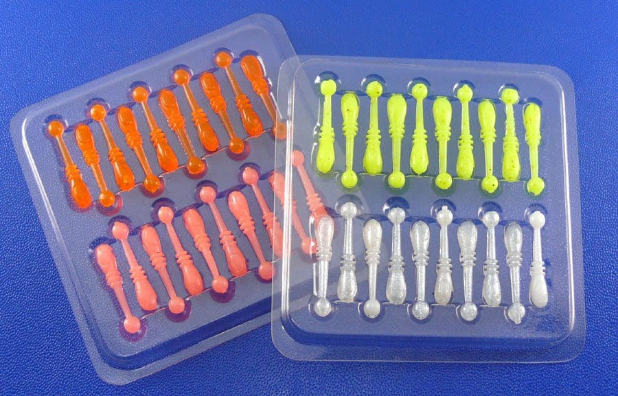Crazy Fish 0.8&Quot; Whitebait - 6 Chartreuse &Amp; 49 Snow White (20Pcs)
