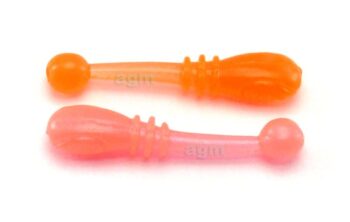 Crazy Fish 0.8in Whitebait 64 Fl Orange 50 Pink 20pcs