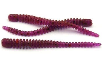Crazy Fish 2in Cruel Leech Ultraviolet 8pcs
