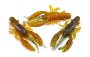 AGM 1.5in Micro Crayfish Smokey Craw 10pcs
