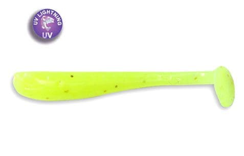 Crazy Fish 1.6In Nano Minnow Chartreuse 8Pcs