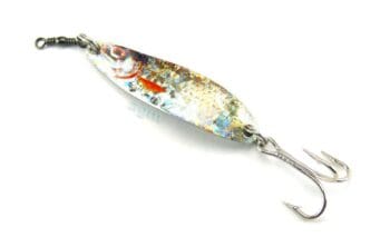 Dymara Slim Spoon 6g Silver Roach Holo