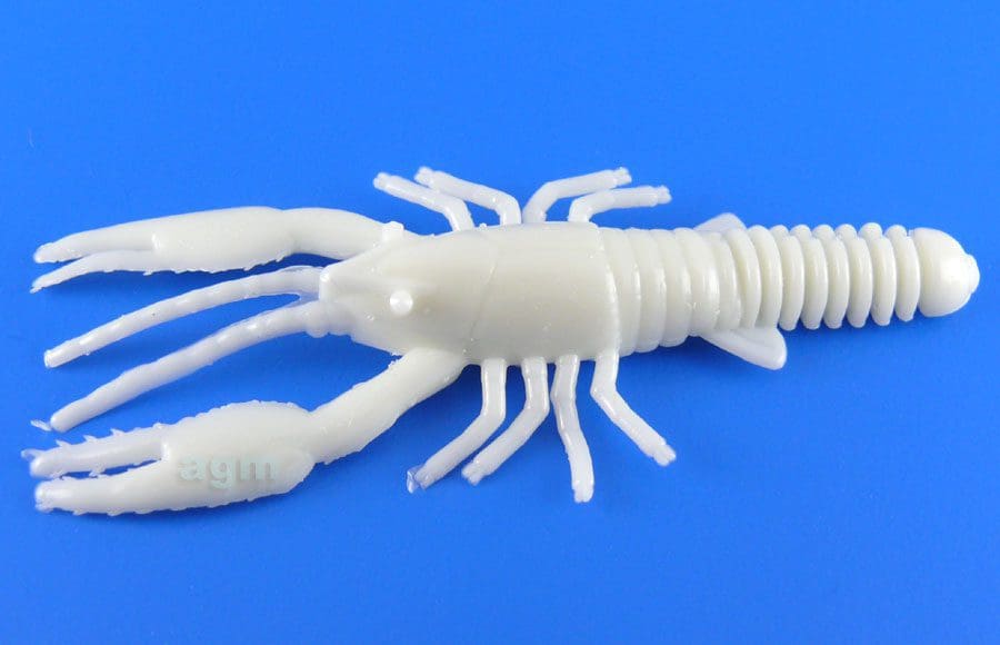 Agm 3In Crayfish White 8Pcs