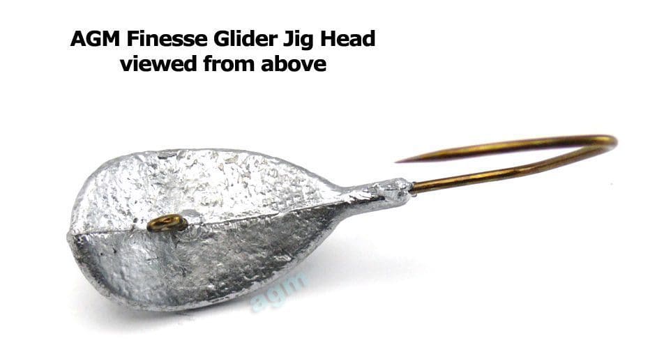 Agm Finesse Glider Jig Head 3.5G - Size 2/0 (5Pcs) - Image 2