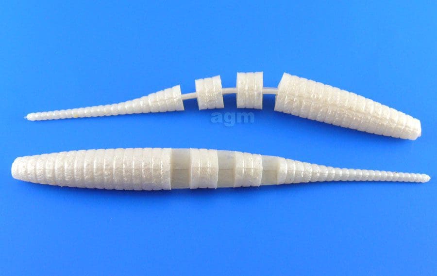 Crazy Fish 4In Floating Polaris Pearl Snow 6Pcs