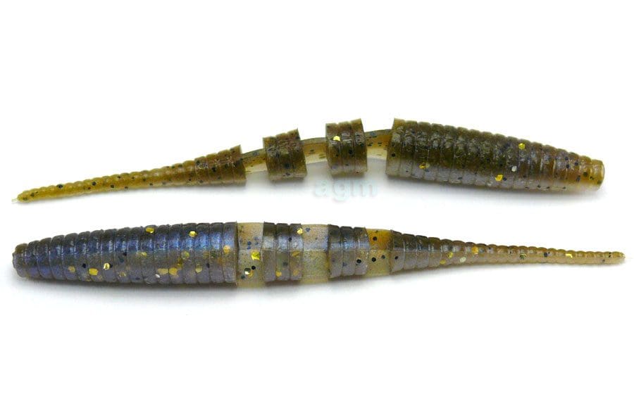 Crazy Fish 4In Floating Polaris 3D Swamp Pearl 6Pcs