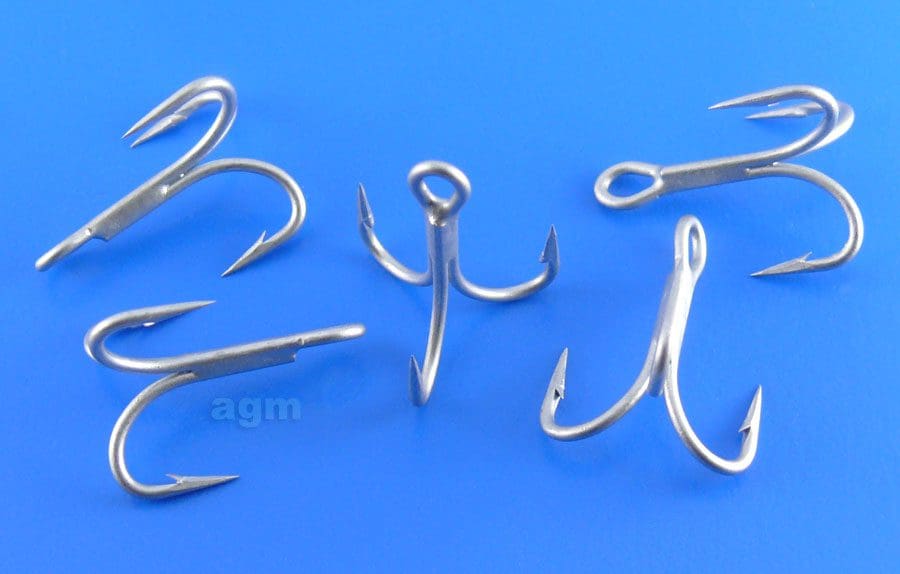 Vmc 9626Ps Strong Saltwater Treble Hook Size 4 10Pcs