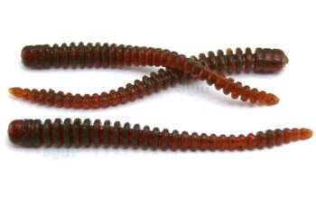 Crazy Fish 2in Cruel Leech UV Motor Oil 8pcs
