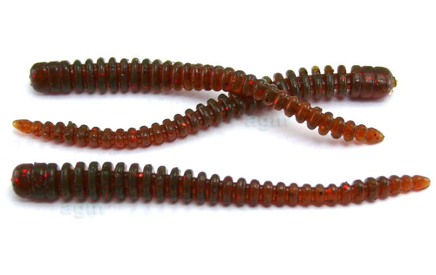 Crazy Fish 2In Cruel Leech Uv Motor Oil 8Pcs
