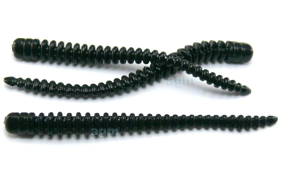 Crazy Fish 2&Quot; Cruel Leech - 51 Black (8Pcs)