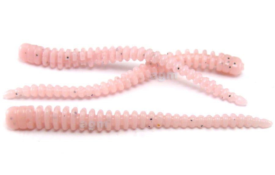 Crazy Fish 2&Quot; Cruel Leech - 53 White Pink (8Pcs)