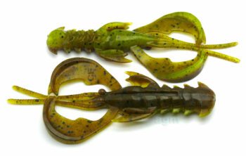 Crazy Fish 4" Nimble - 4D Swamp Chartreuse (9pcs)