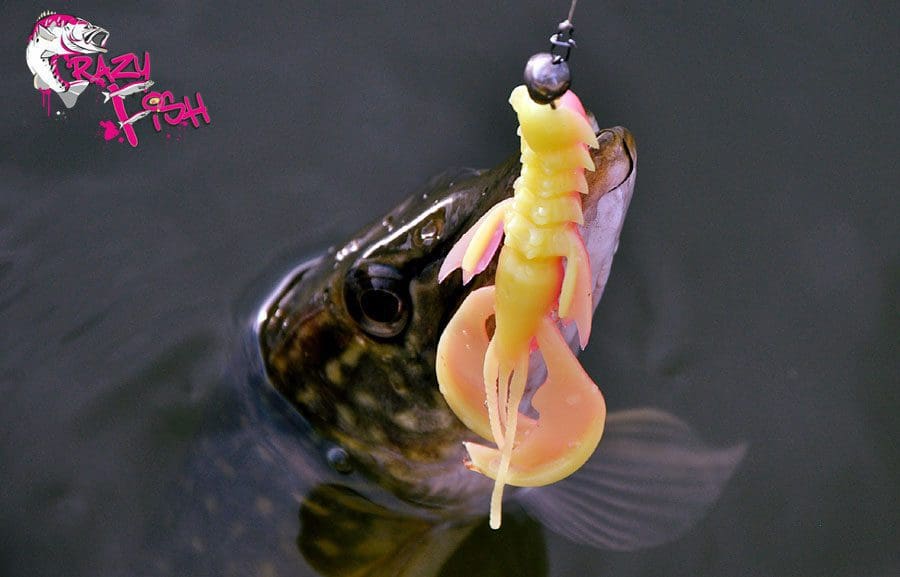 Crazy Fish 4&Quot; Nimble - 4D Swamp Chartreuse (9Pcs)