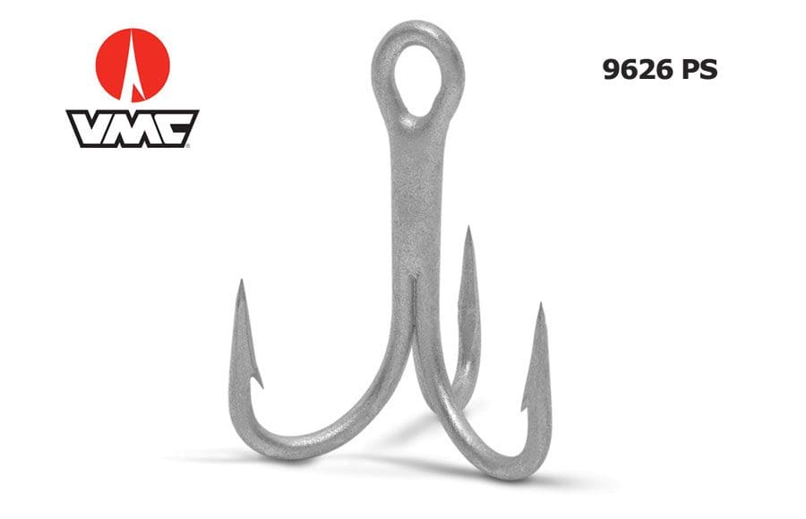 Vmc 9626Ps 3X Strong Saltwater Treble Hook - Size 1/0 (5Pcs)