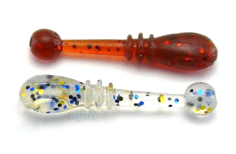 Crazy Fish 0.8In Whitebait 14 Uv Motor Oil 40 Wht Tea 20Pcs