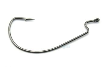 Crazy Fish Wide Range Offset Hook Size 1/0 8pcs