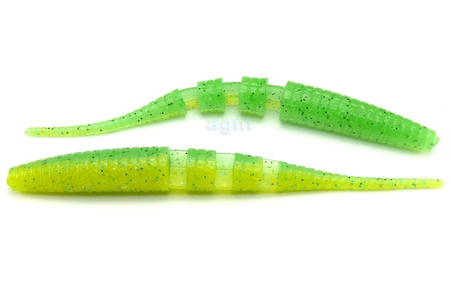 Crazy Fish 4In Floating Polaris 7D Lime Chartreuse 6Pcs