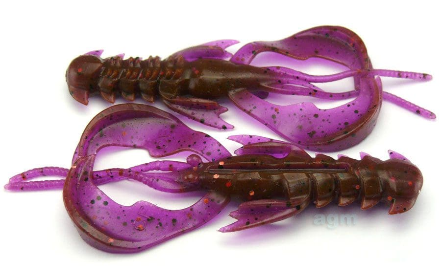 Crazy Fish 4In Nimble 12 Ultraviolet 5Pcs
