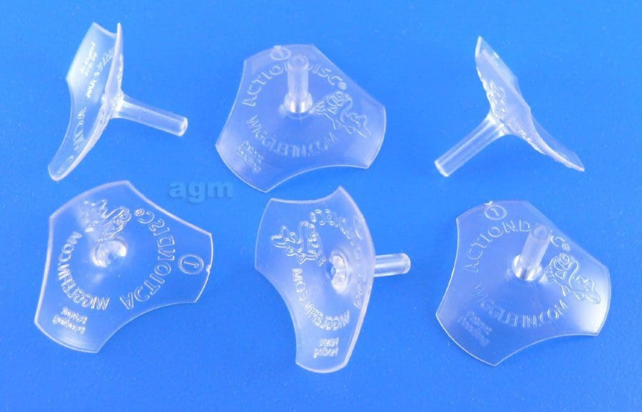 Wigglefin Action Disc Size 1 Small 6Pcs