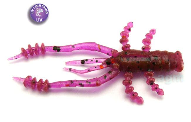 Crazy Fish 1.8&Quot; Crayfish - 12 Ultraviolet (8Pcs)