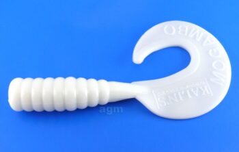 Kalins 5.5in Mogambo Grub White 4pcs