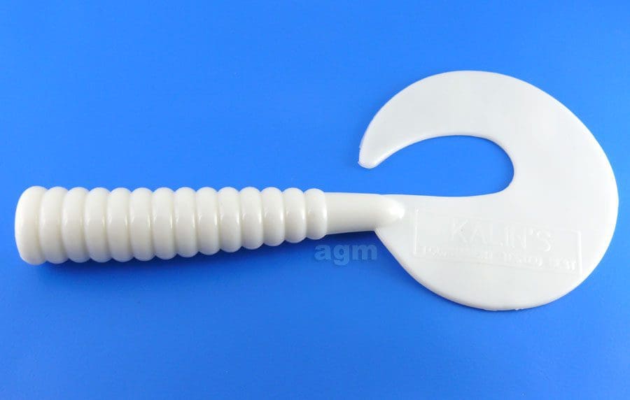 Kalins 7&Quot; Octogambo Grub - White (2Pcs)