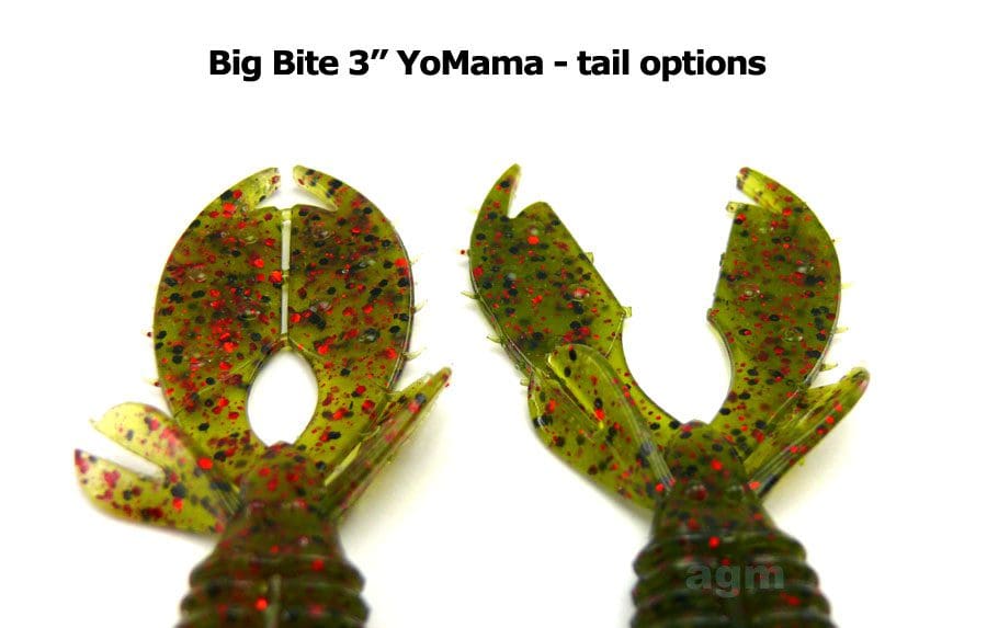Big Bite 3&Quot; Yomama - Pumpkin/Chartreuse (10Pcs)