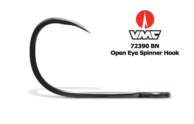 Vmc 7239O Open Eye Barbless Spinner Hook - Size 2 (8Pcs)