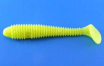 Crazy Fish 2.7" Vibro Fat - 6 Chartreuse (5pcs)