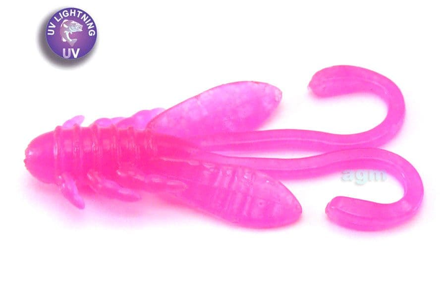 Crazy Fish 1.6In Allure 76 Toxic Pink 8Pcs