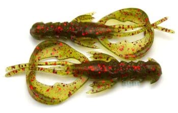 Crazy Fish 2.5in Nimble Blk Red Watermelon 7pcs