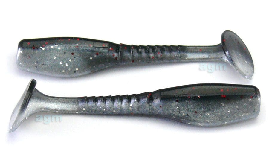 Big Bite 2&Quot; Swimming Crappie Minnr - Blk Neon/Pearl Silv (10Pcs)
