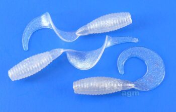 Crazy Fish 1in Angry Spin Snow White 8pcs
