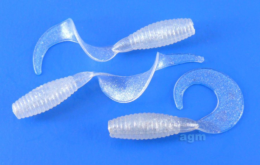 Crazy Fish 1In Angry Spin Snow White 8Pcs