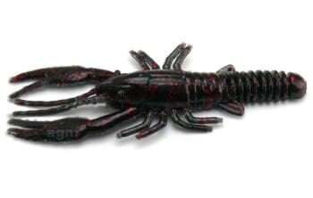 AGM 3in Crayfish Black Red Flake 8pcs