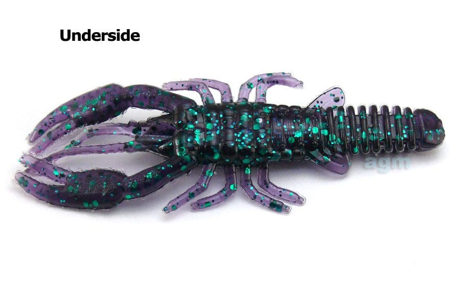 Agm 3&Quot; Crayfish - Junebug (8Pcs)