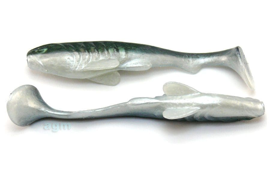 Crazy Fish 4&Quot; Tough - 14D Olive Shimmer (6Pcs)